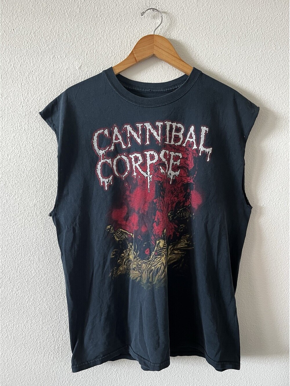 Cannibal Corpse 2015 Death Metal Band Cutoff Tank Top Shirt⁠
